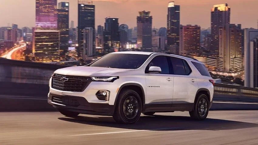 2023 chevrolet traverse sport edition
