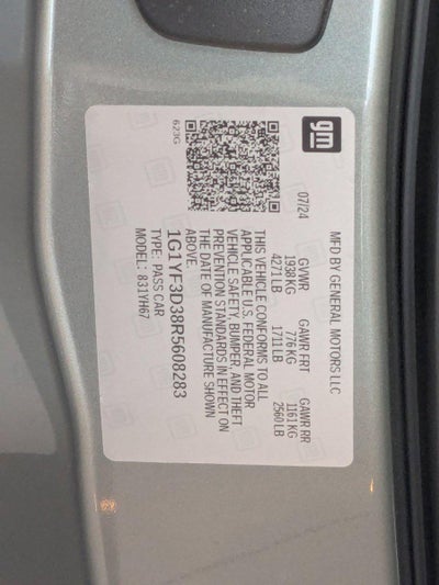 2024 Chevrolet Corvette Z06 3LZ