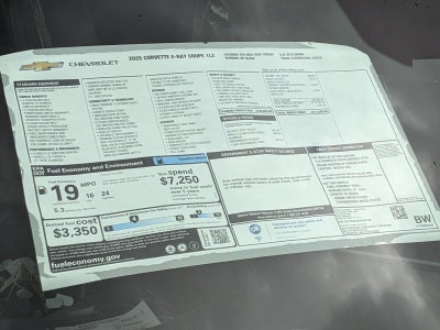 2025 Chevrolet Corvette E-Ray 1LZ