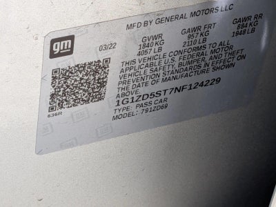 2022 Chevrolet Malibu LT