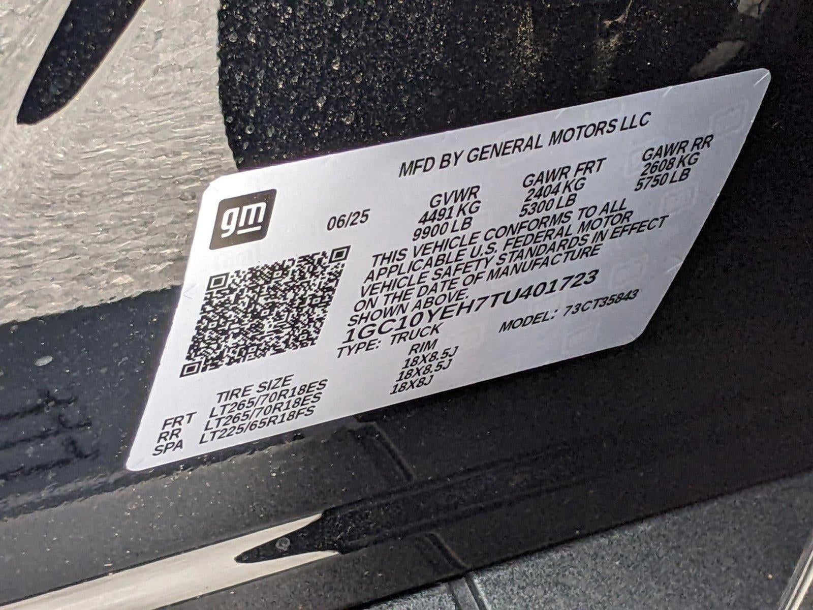 2026 Chevrolet Silverado EV LT - Standard Range