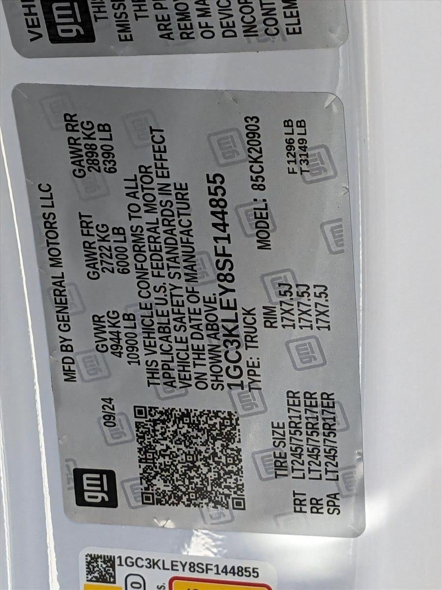 2025 Chevrolet Silverado 2500 HD WT