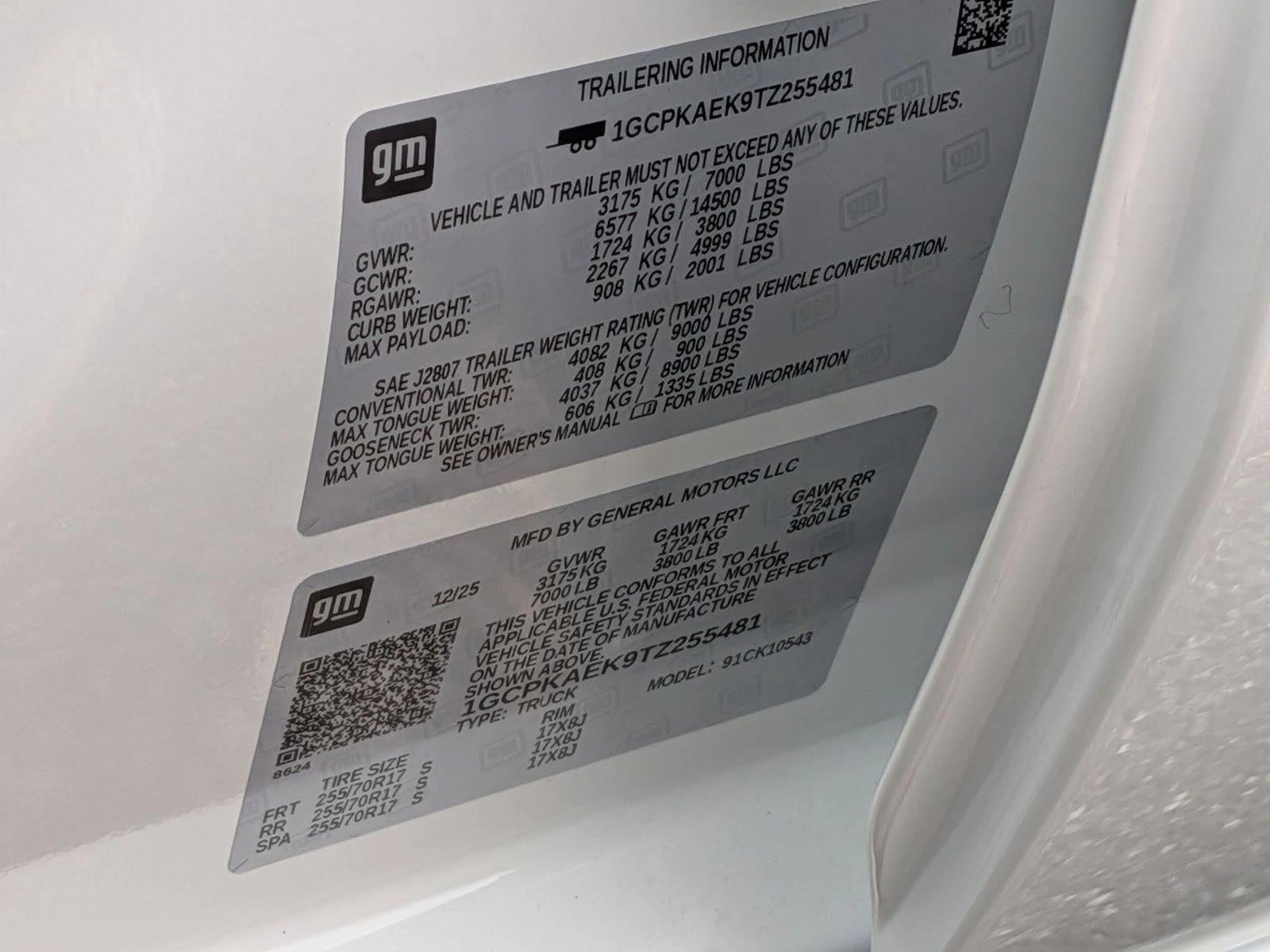 2026 Chevrolet Silverado 1500 WT