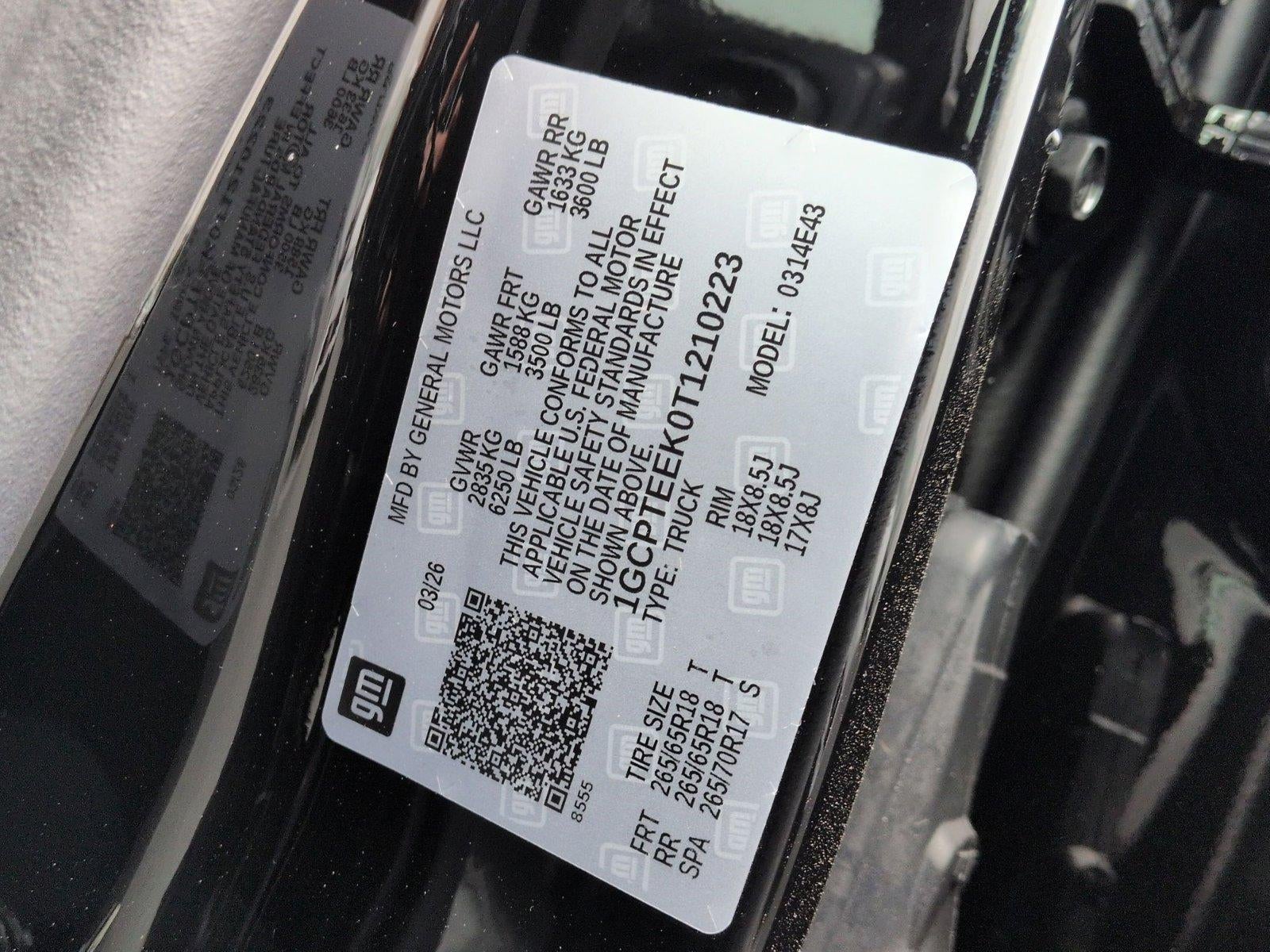 2026 Chevrolet Colorado Trail Boss