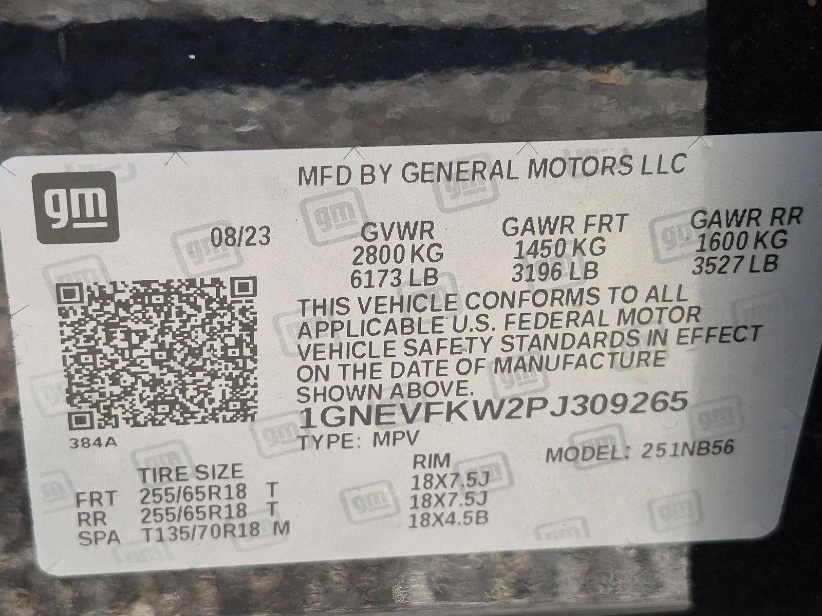 2023 Chevrolet Traverse LS