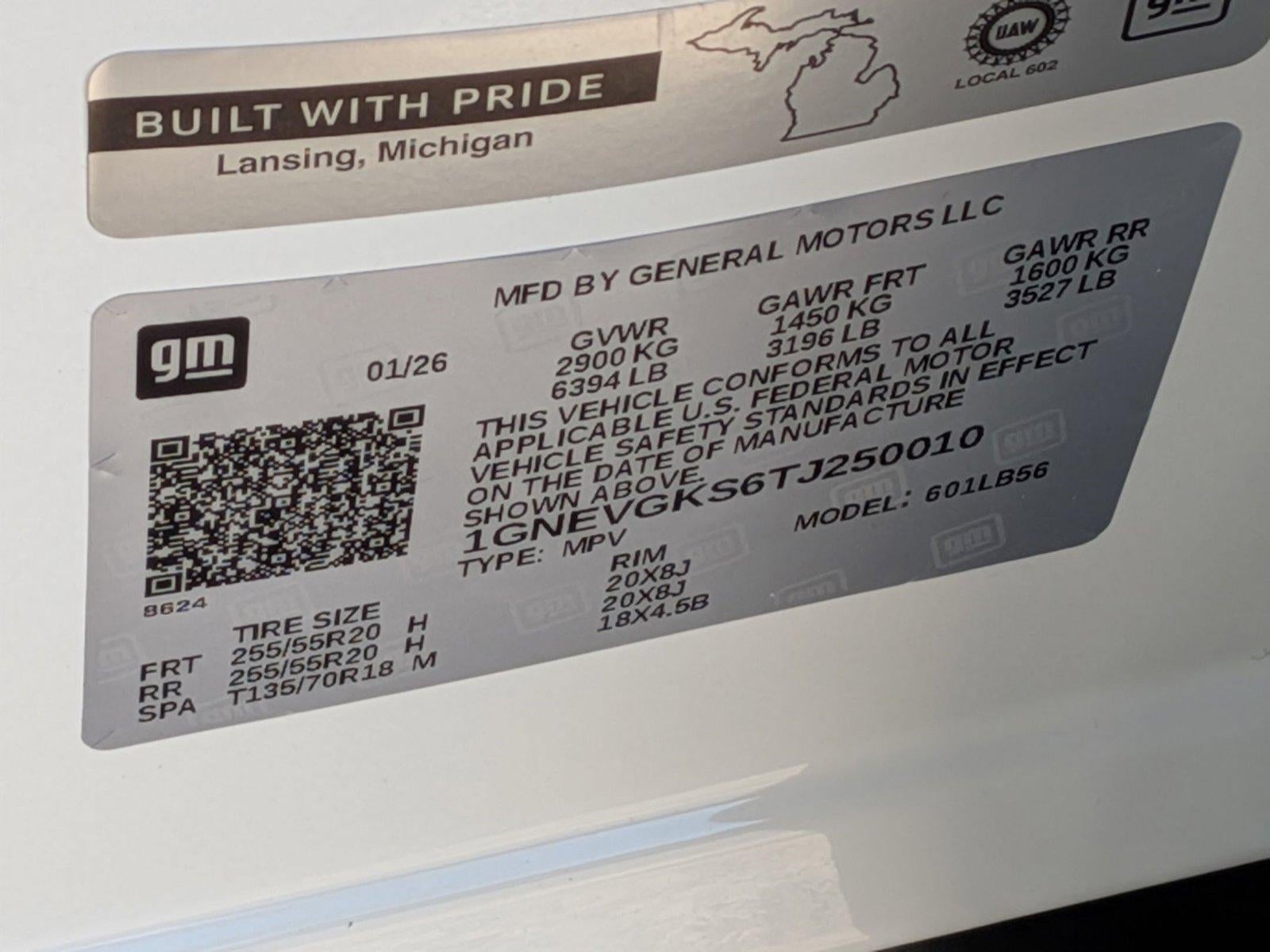 2026 Chevrolet Traverse LT