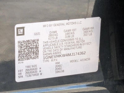 2021 Chevrolet Traverse LT Leather