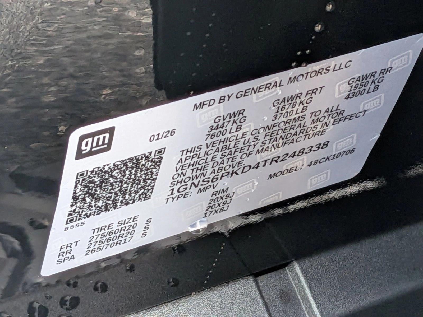 2026 Chevrolet Tahoe Z71