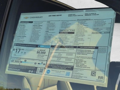 2026 Chevrolet Tahoe RST
