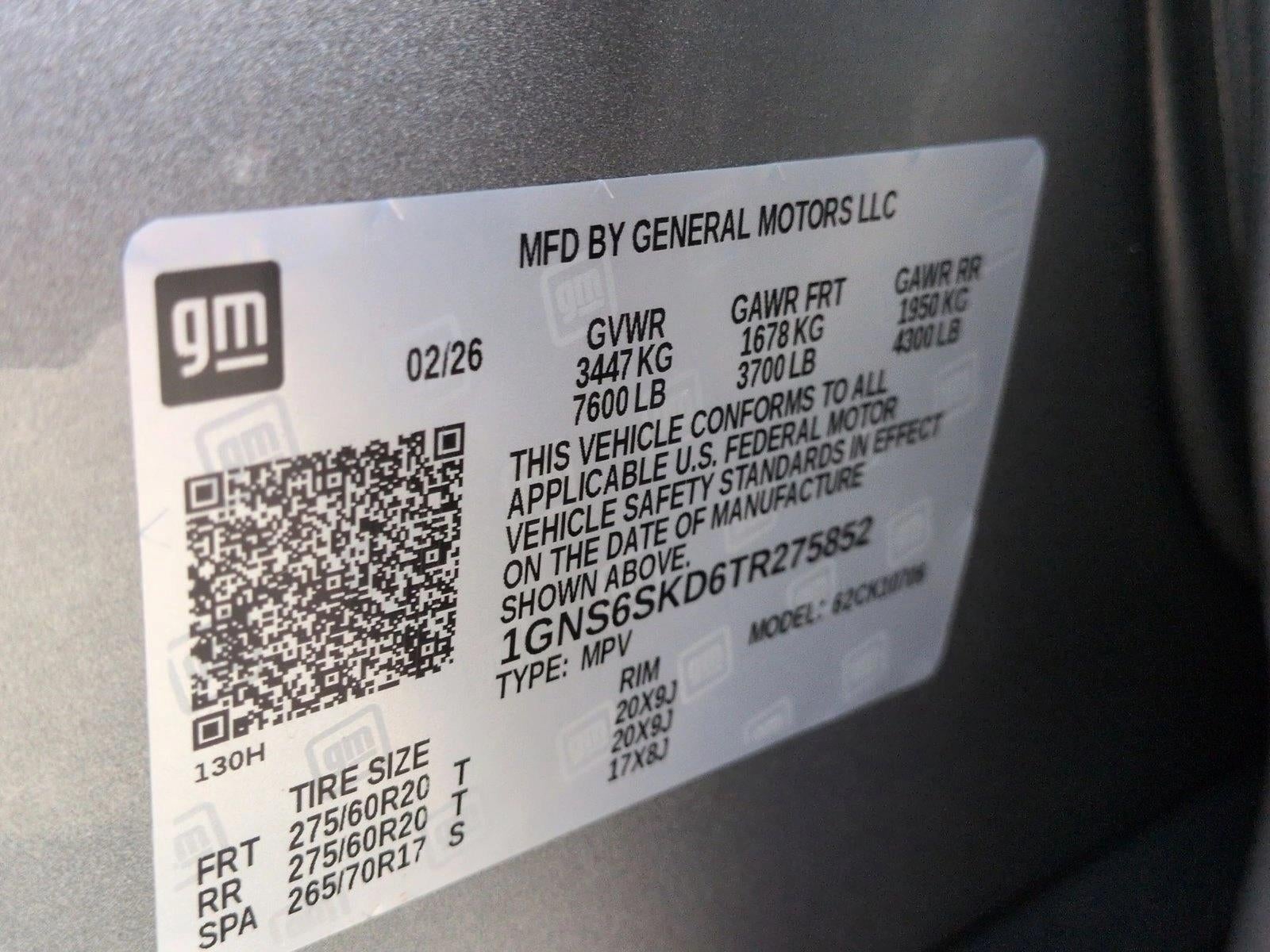 2026 Chevrolet Tahoe Premier