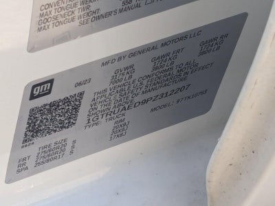 2023 GMC Sierra 1500 Pro