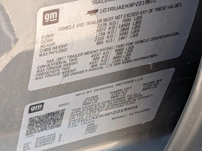 2023 GMC Sierra 1500 Pro