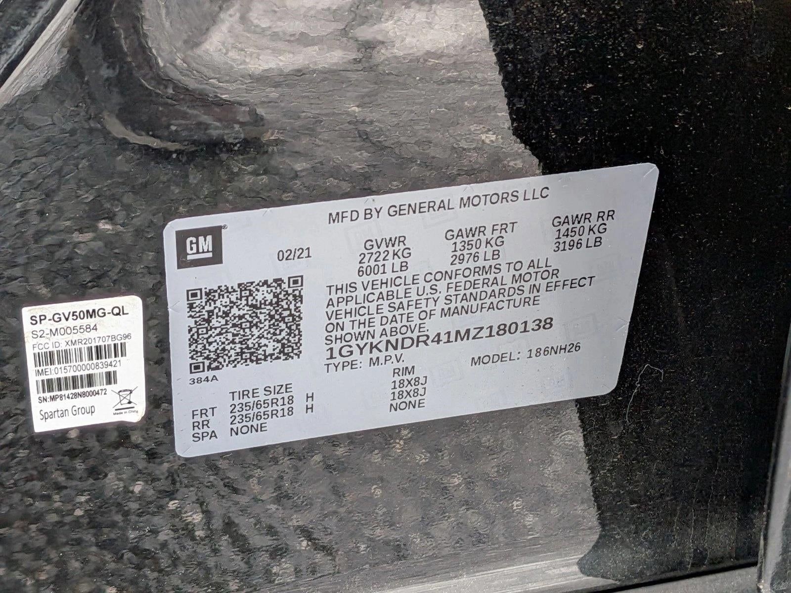 2021 Cadillac XT5 Premium Luxury