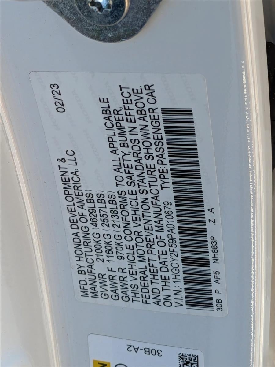 2023 Honda Accord Hybrid Sport