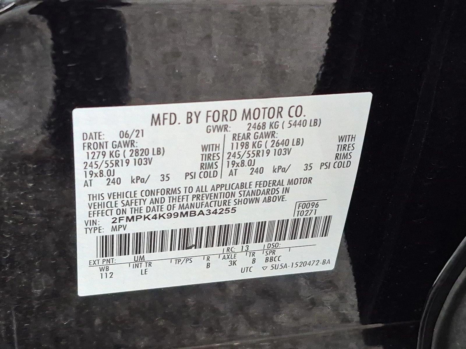 2021 Ford Edge Titanium