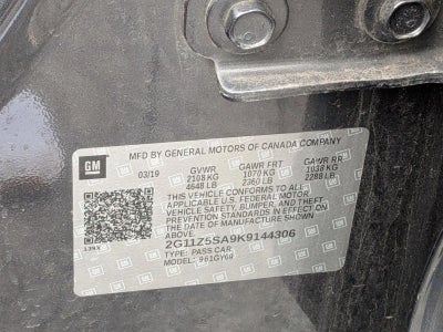 2019 Chevrolet Impala LT