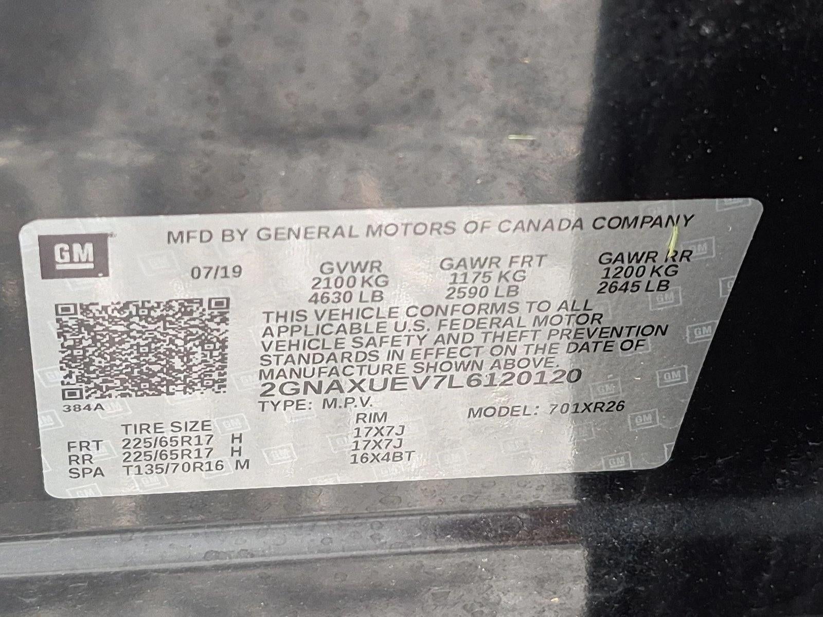 2020 Chevrolet Equinox LT