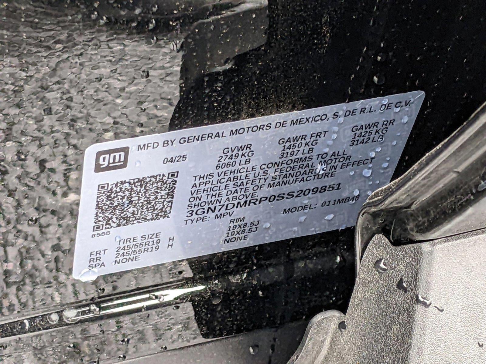 2025 Chevrolet Equinox EV LT