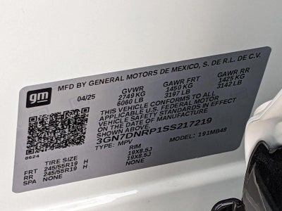 2025 Chevrolet Equinox EV LT