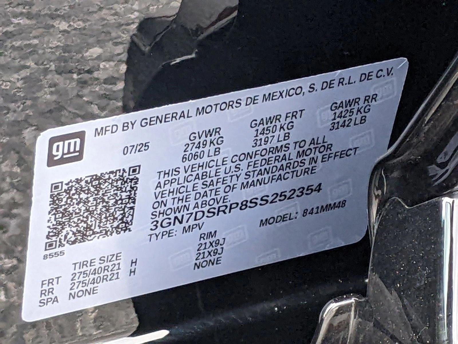 2025 Chevrolet Equinox EV RS