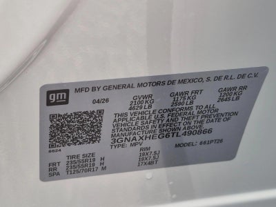 2026 Chevrolet Equinox LT