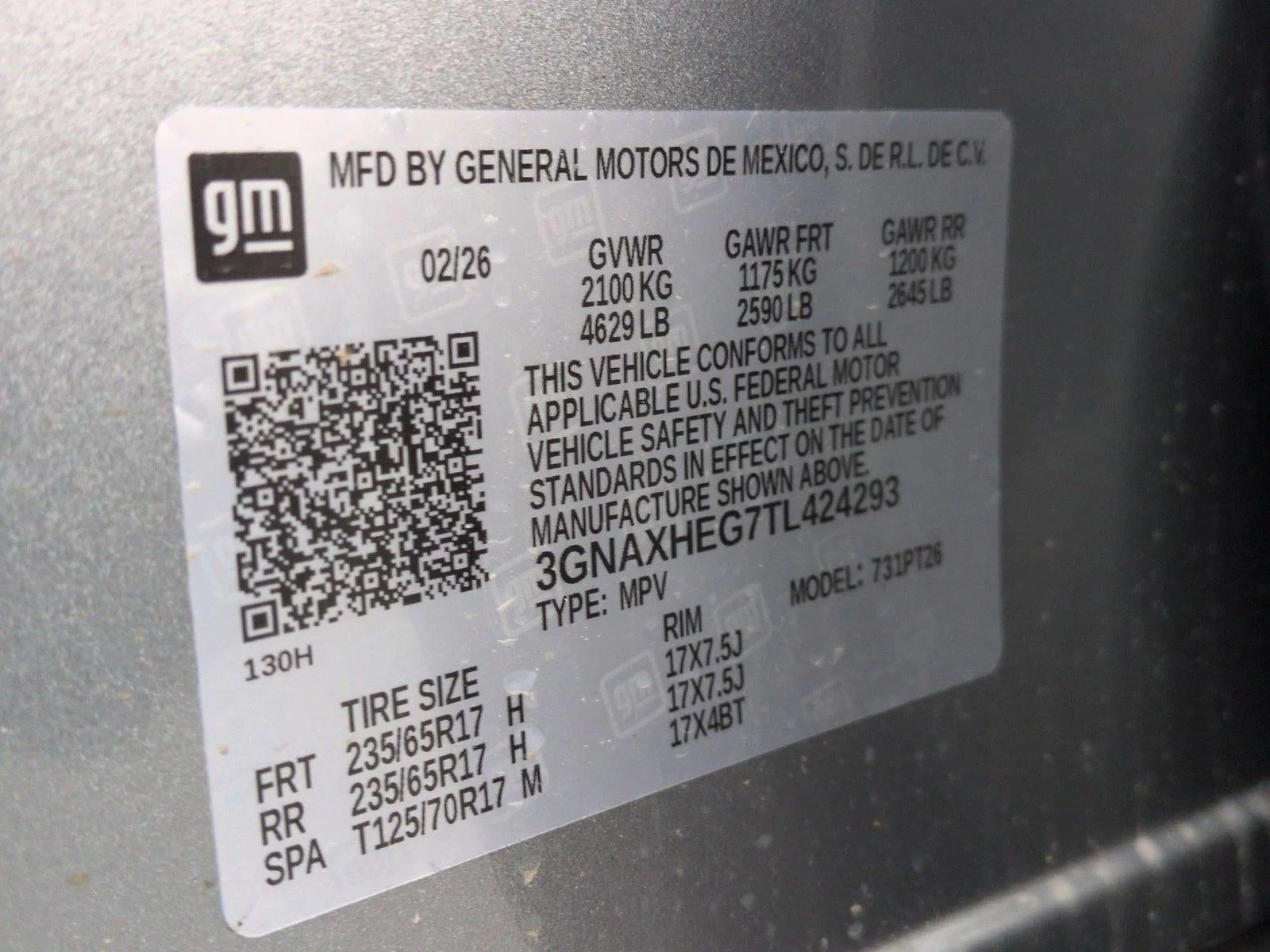 2026 Chevrolet Equinox LT