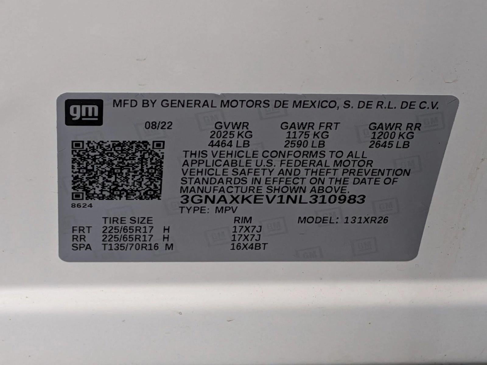 2022 Chevrolet Equinox LT