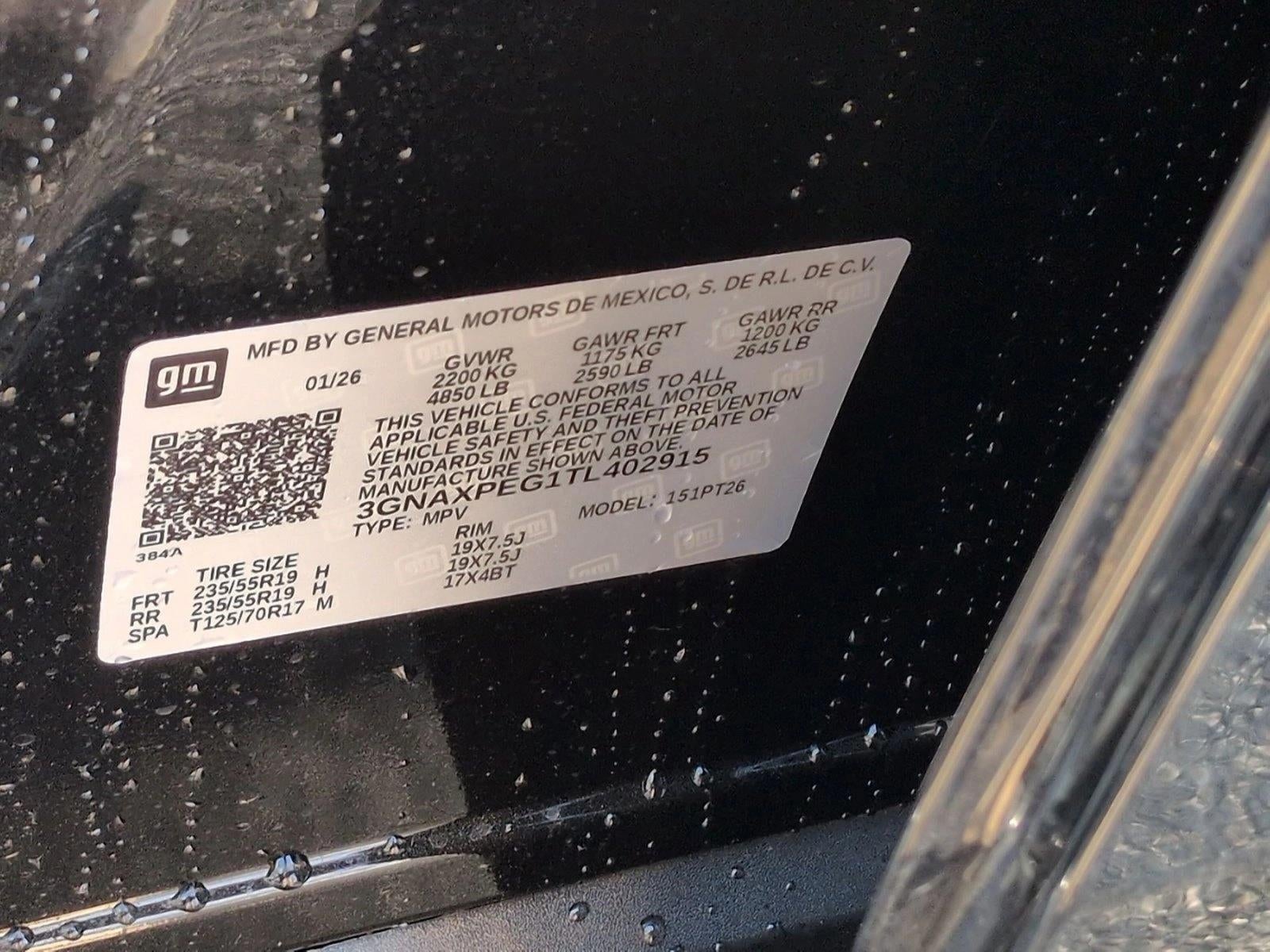 2026 Chevrolet Equinox LT