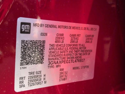 2026 Chevrolet Equinox LT