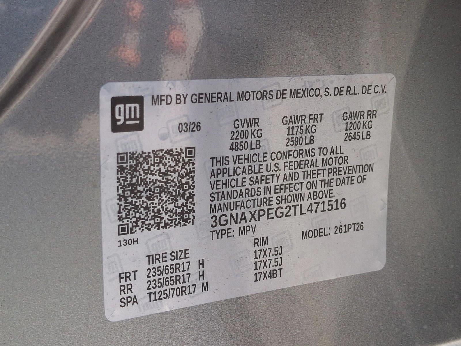 2026 Chevrolet Equinox LT