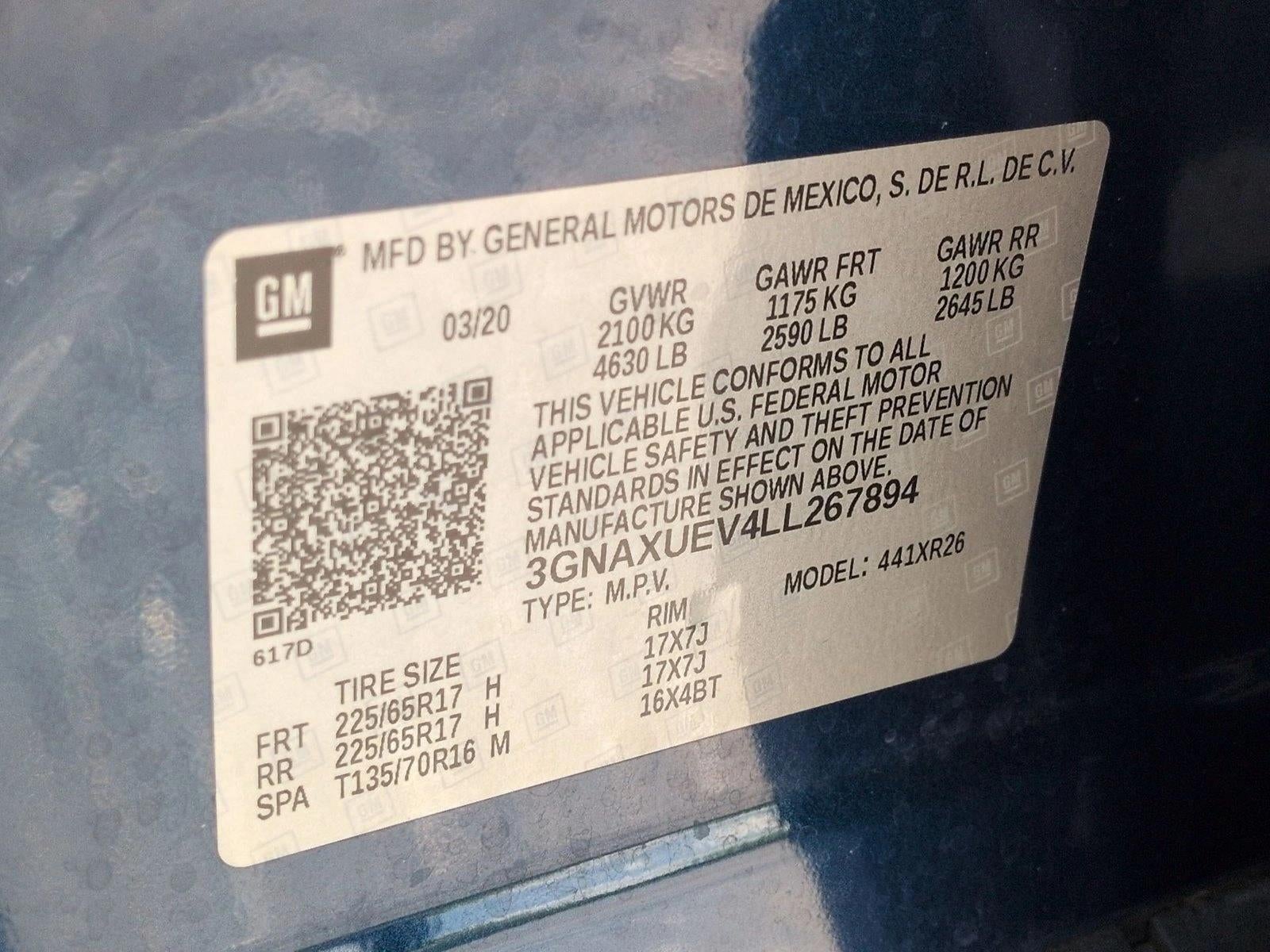 2020 Chevrolet Equinox LT