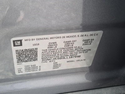 2020 Chevrolet Trax LS