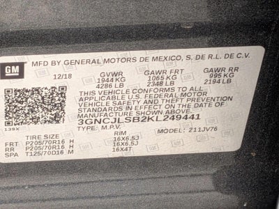 2019 Chevrolet Trax LT