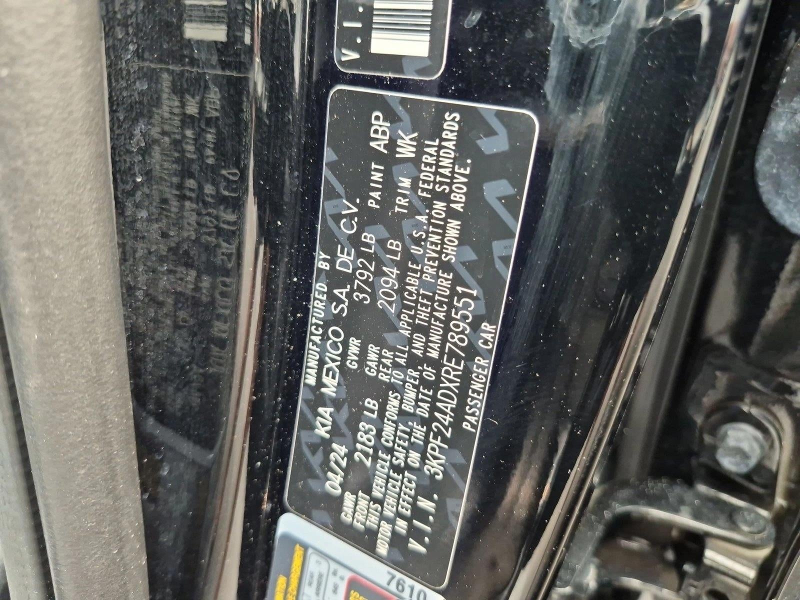 2024 Kia Forte LXS
