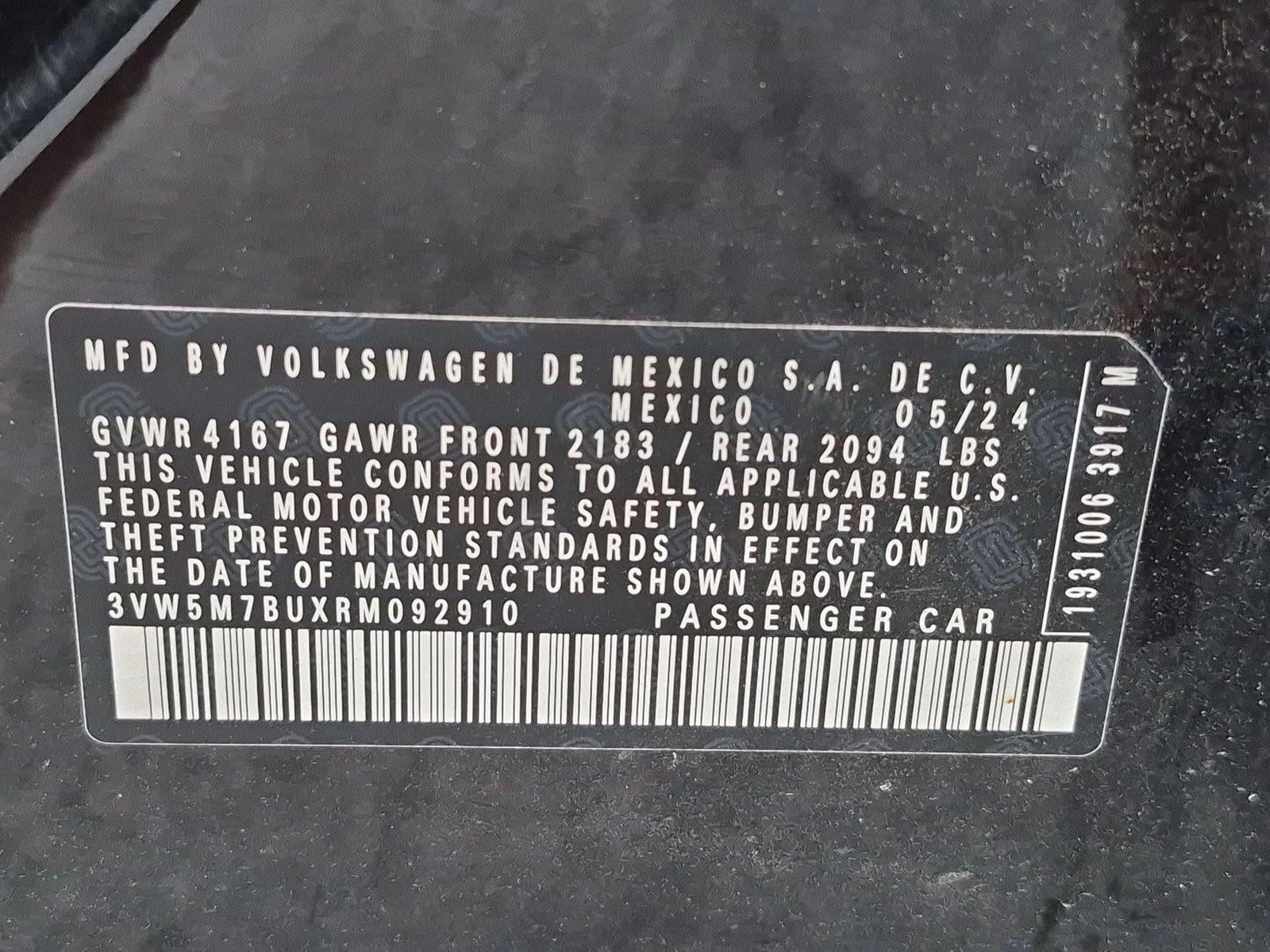 2024 Volkswagen Jetta 1.5T S