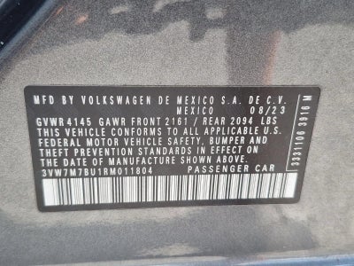 2024 Volkswagen Jetta SE
