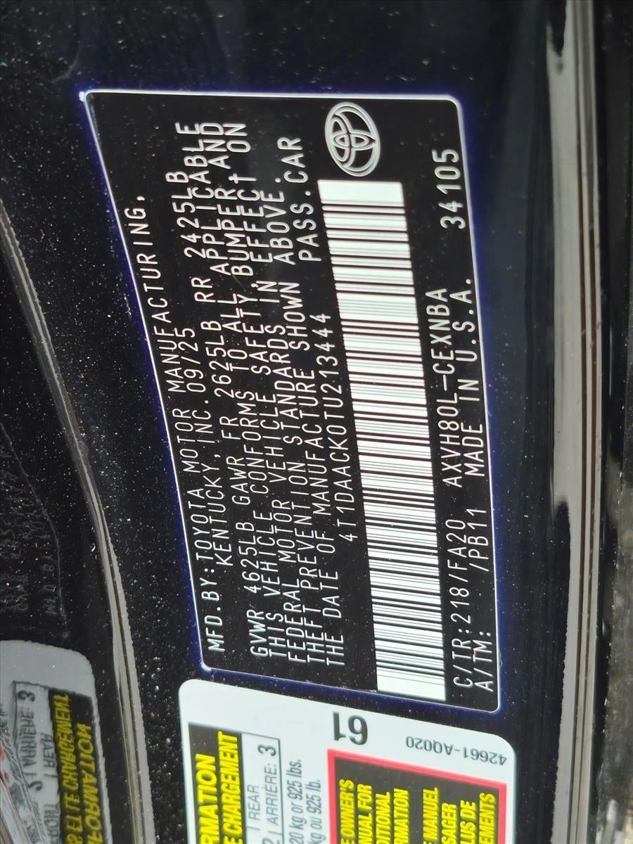 2026 Toyota Camry LE