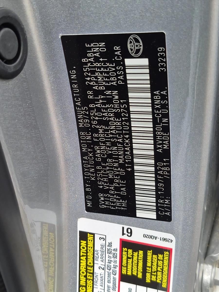 2026 Toyota Camry LE