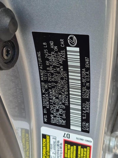 2024 Lexus ES 350 ES 350