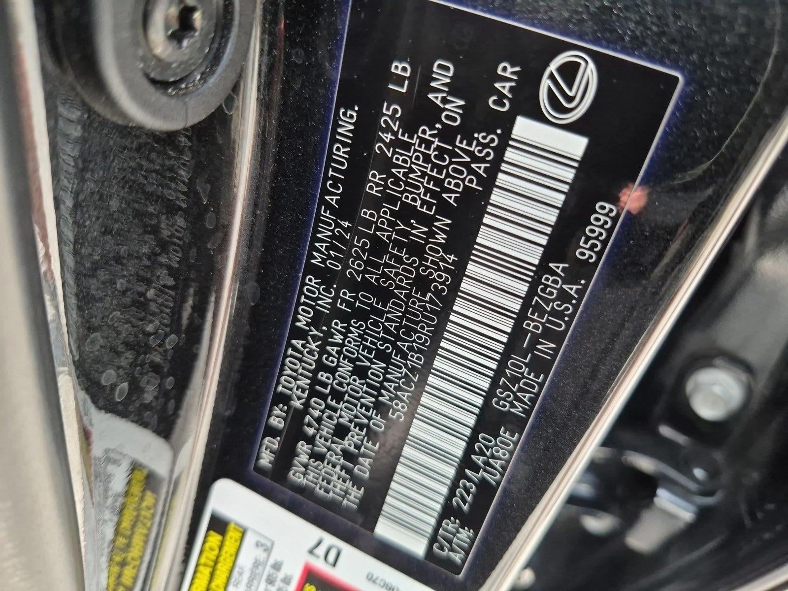 2024 Lexus ES 350 ES 350