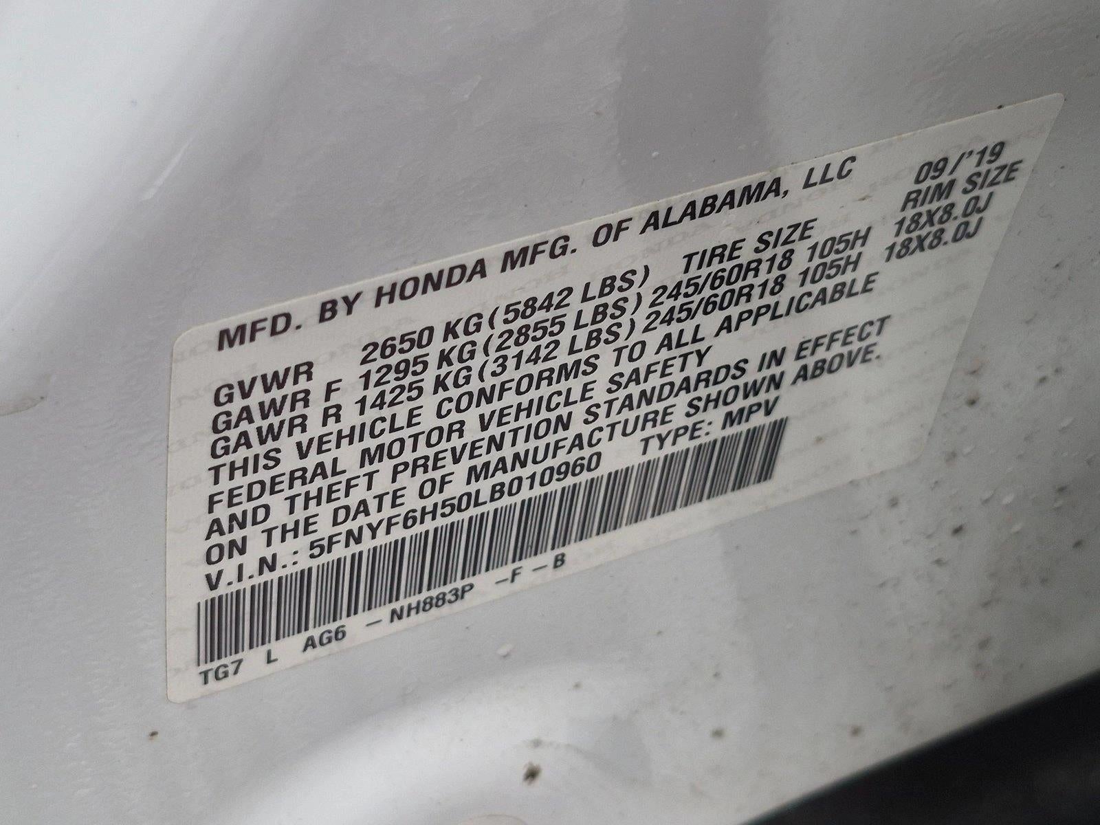 2020 Honda Pilot AWD EX-L