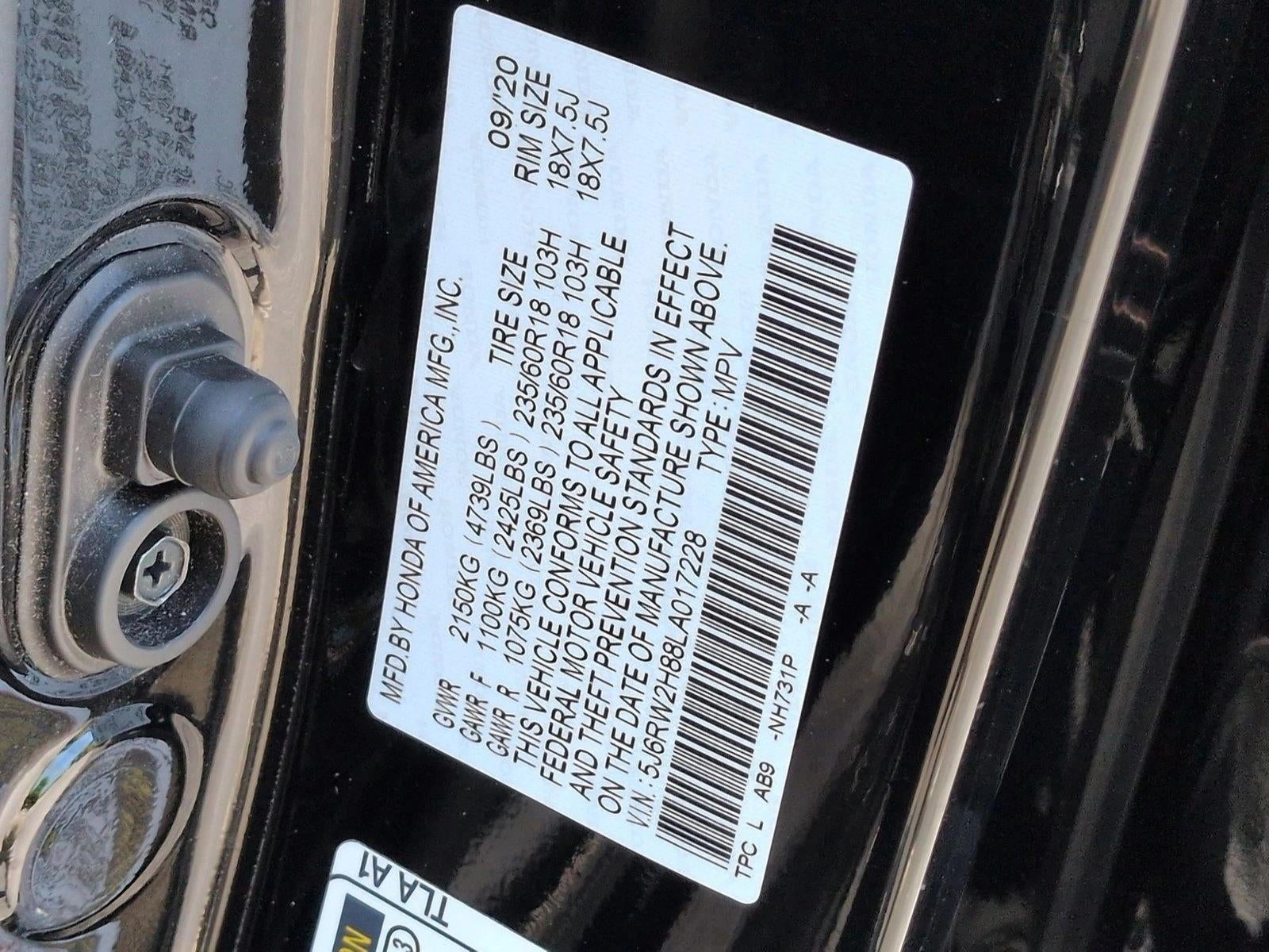 2020 Honda CR-V AWD EX-L