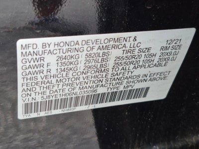 2022 Acura MDX A-SPEC Package