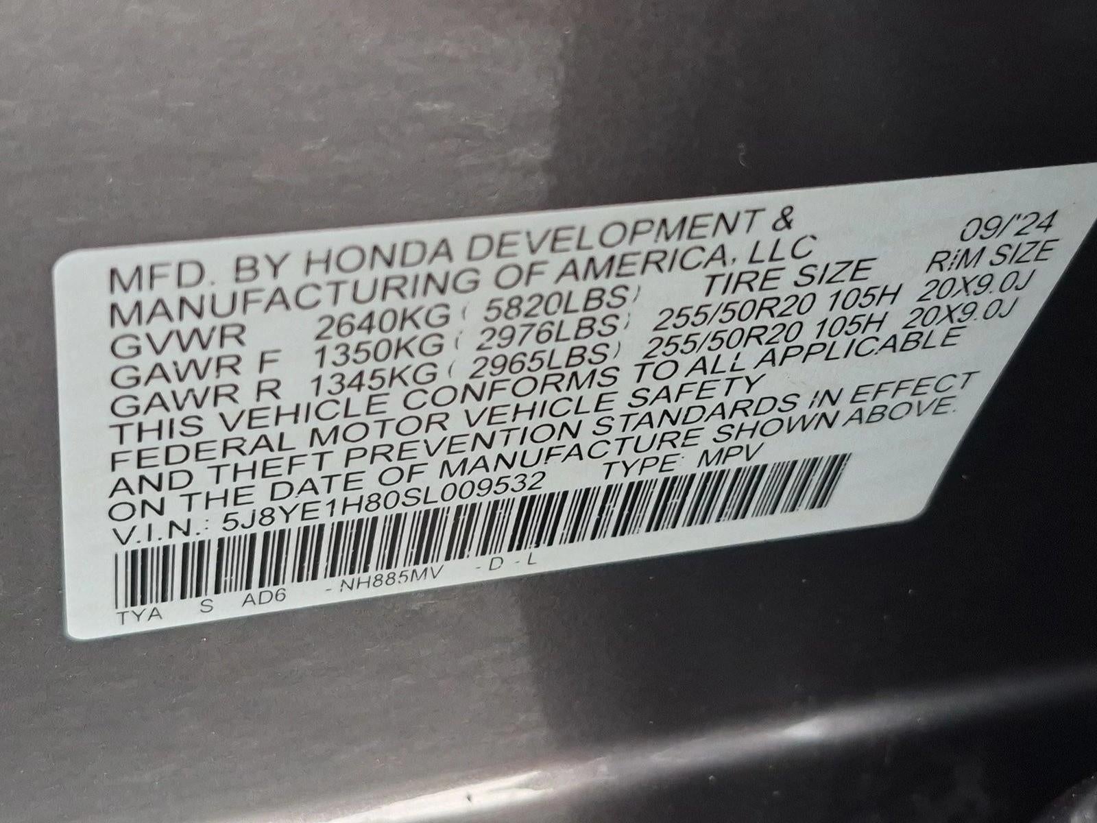 2025 Acura MDX Advance Package