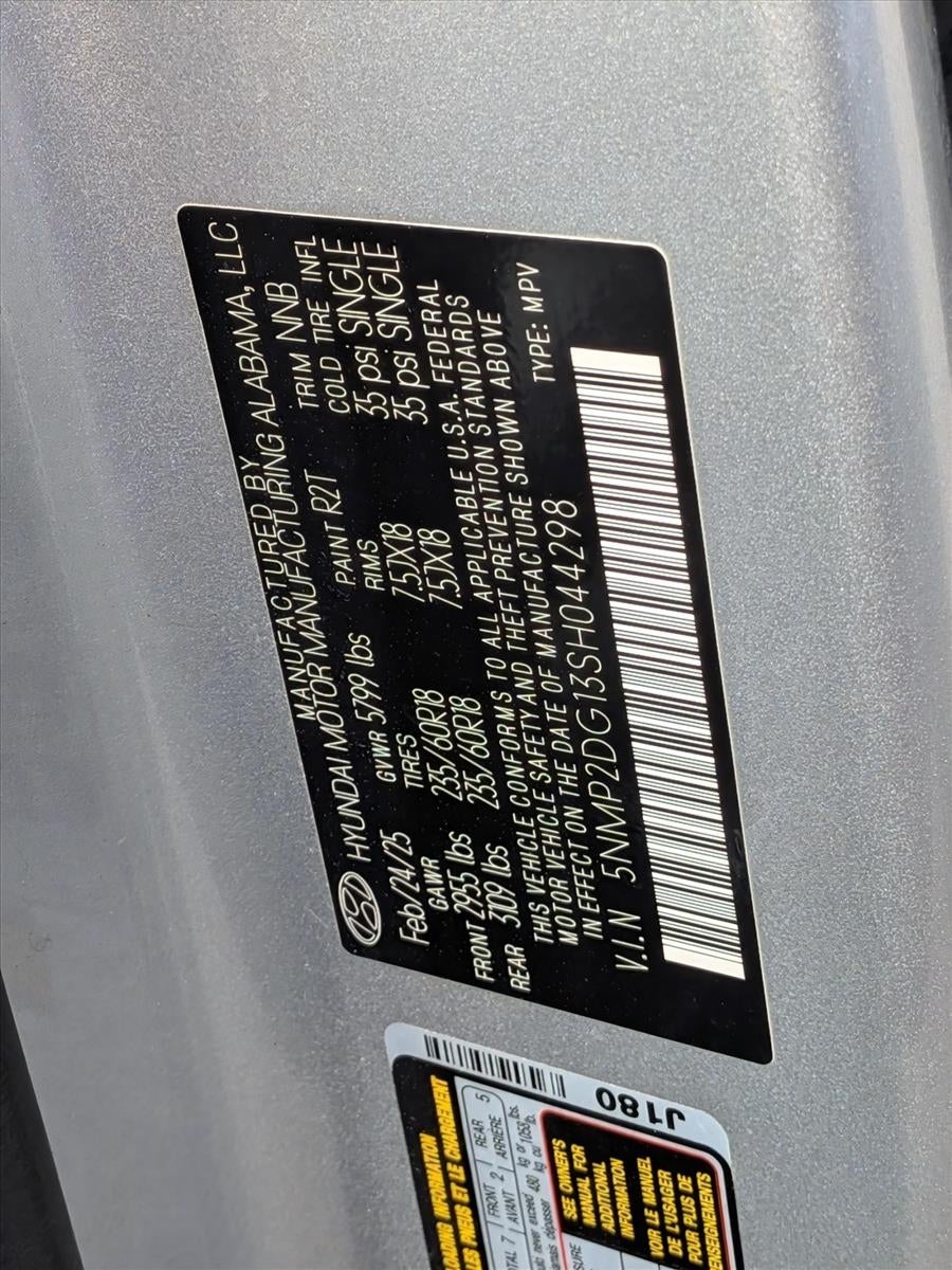 2025 Hyundai Santa Fe Hybrid SEL