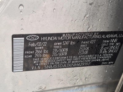 2022 Hyundai Santa Fe SEL