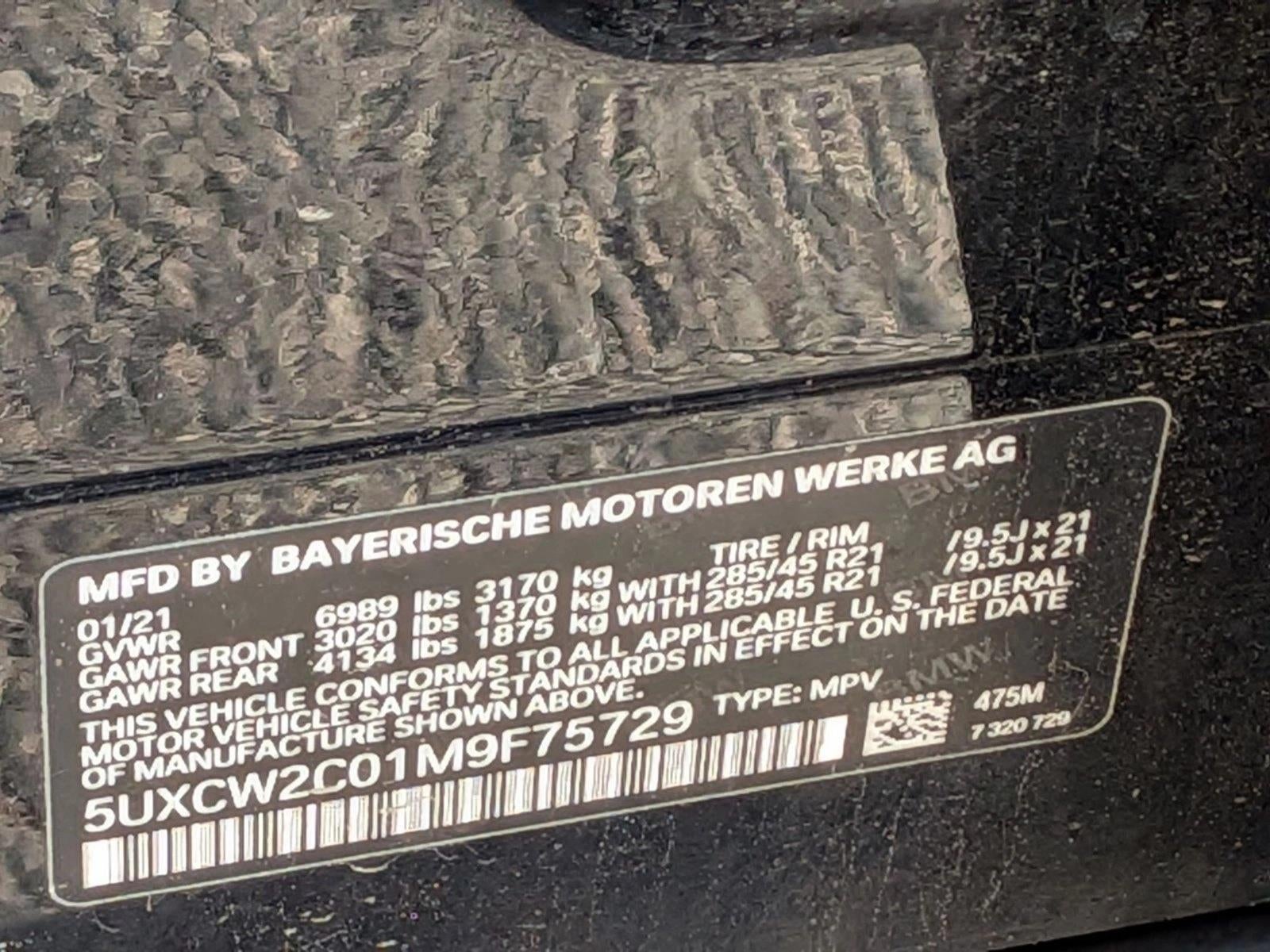 2021 BMW X7 xDrive40i