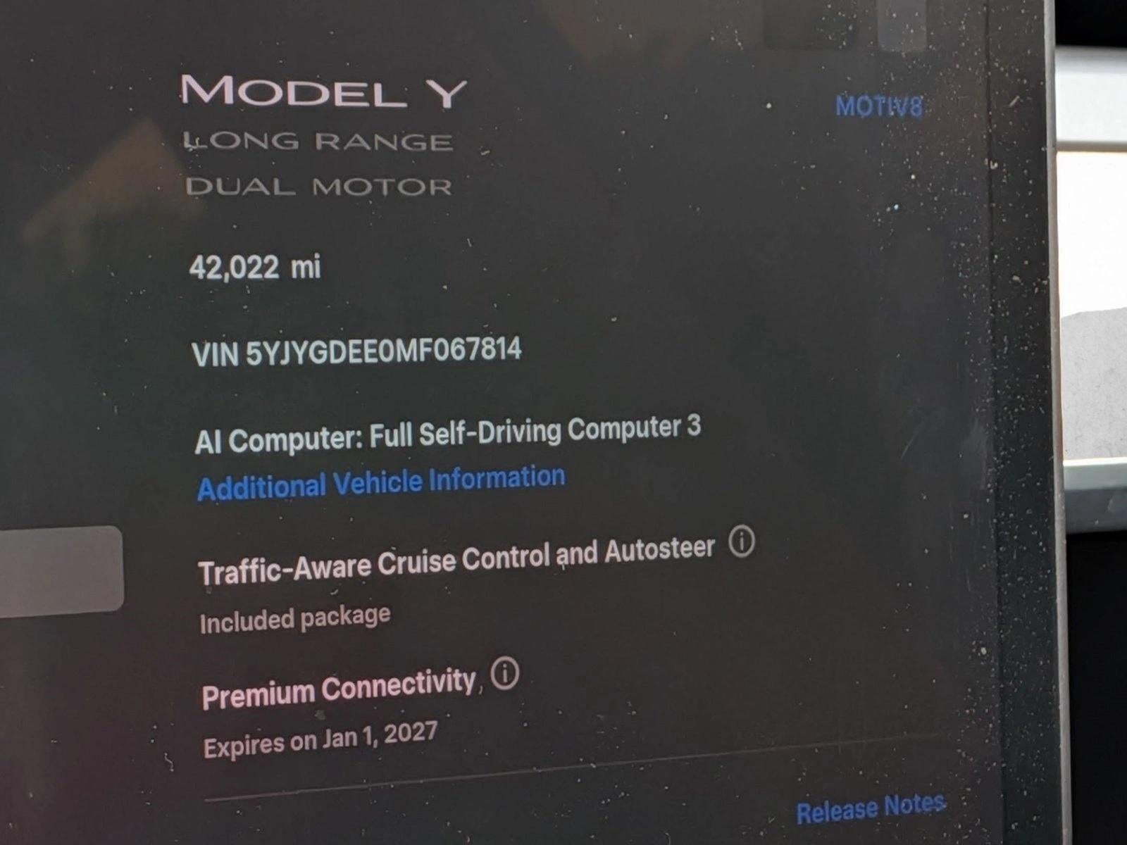 2021 Tesla Model Y Long Range Dual Motor All-Wheel Drive