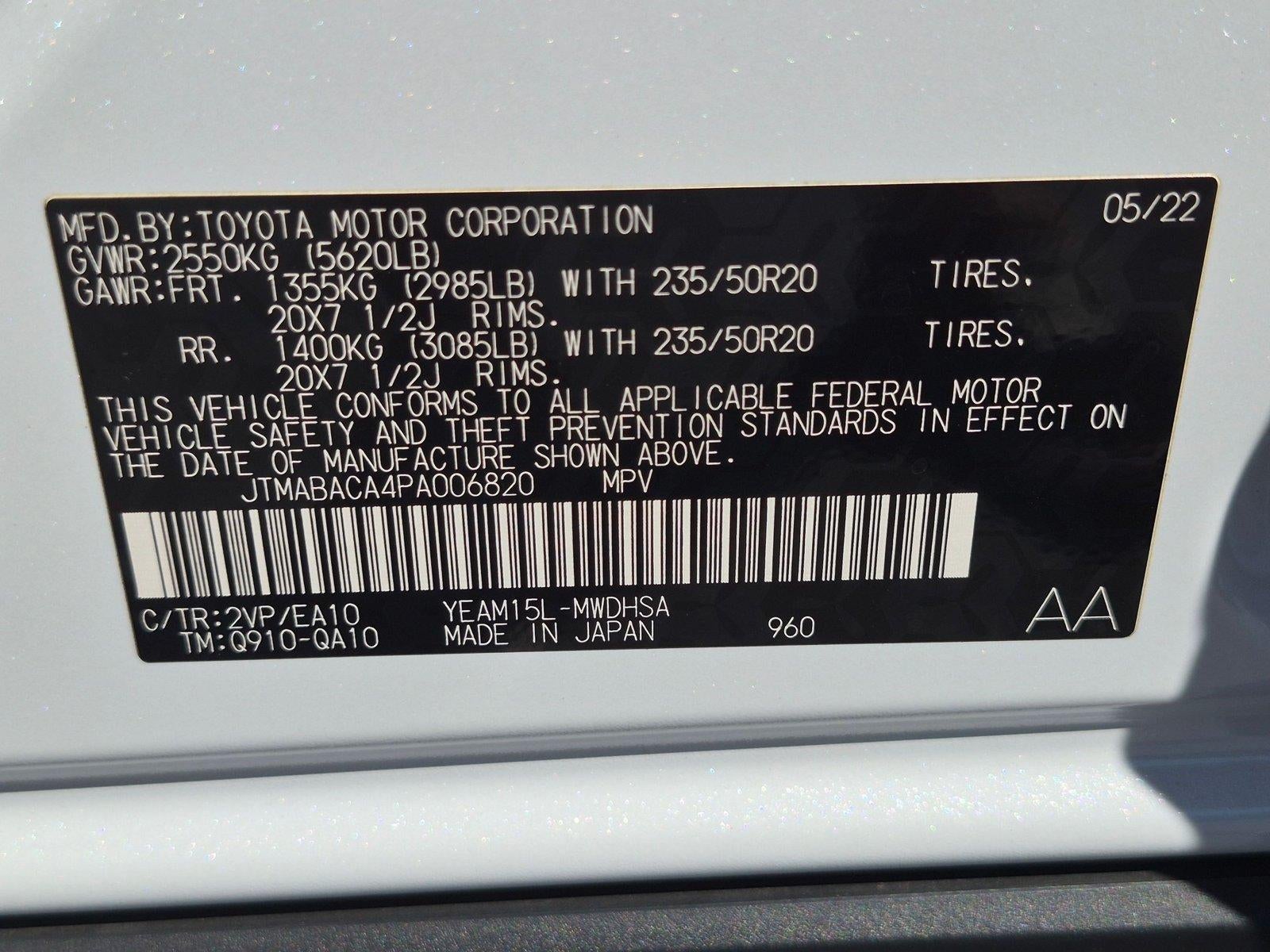 2023 Toyota bZ4X Limited