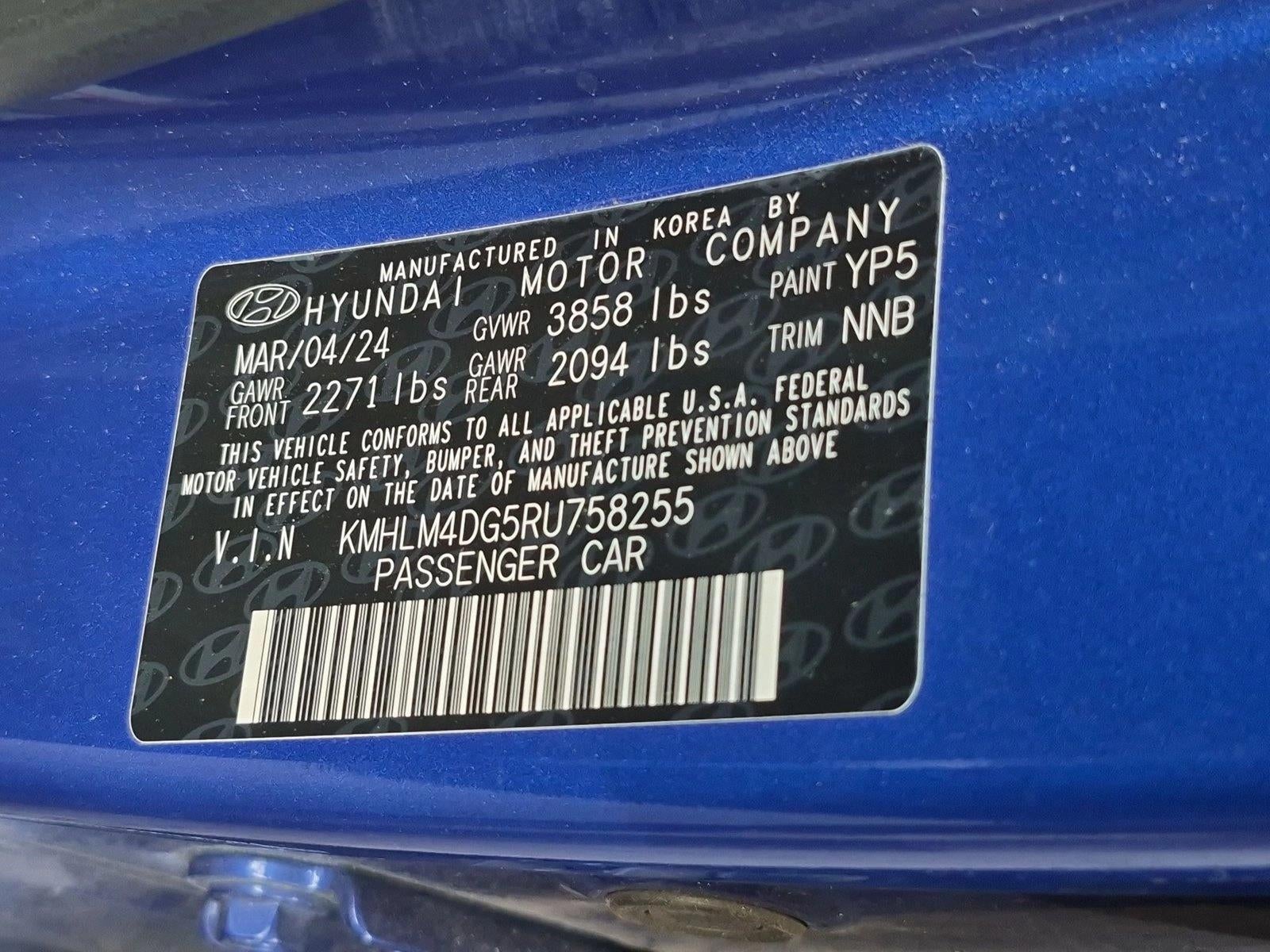 2024 Hyundai Elantra SEL